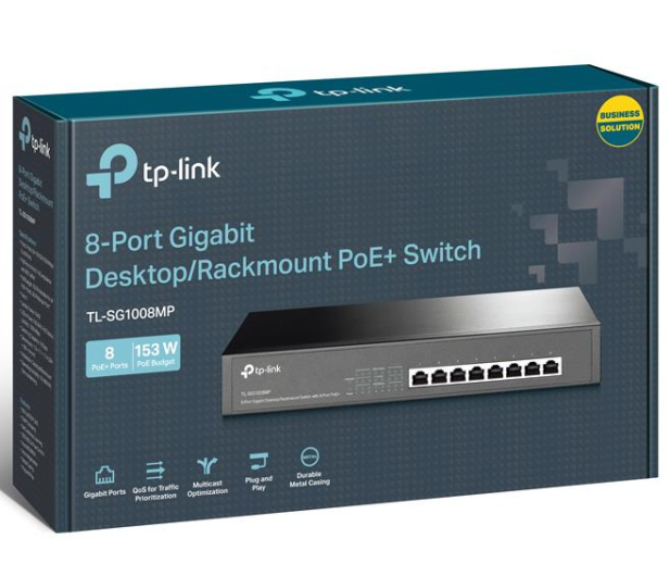 TP-LINK Przełącznik SG1008MP 8x1GB PoE+ TL-SG1008MP - 1063903 - zdjęcie 4